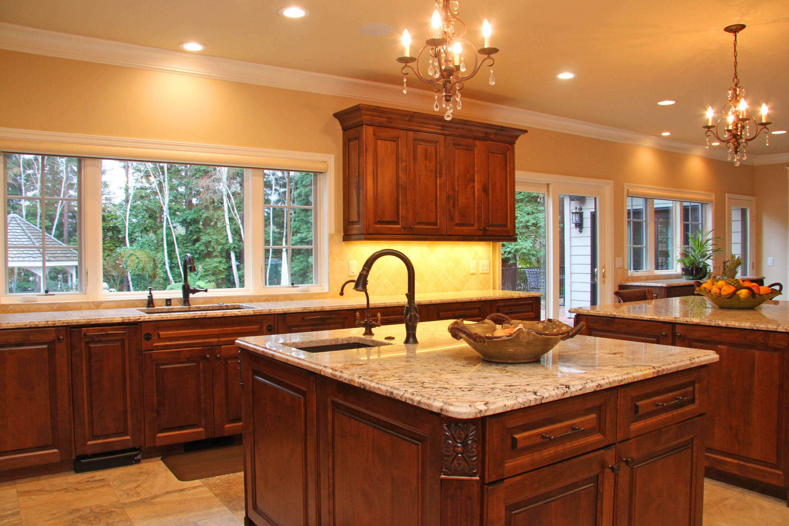 Shelborne Kitchen Family Room Renovation - Interior Design by Georgia ...
